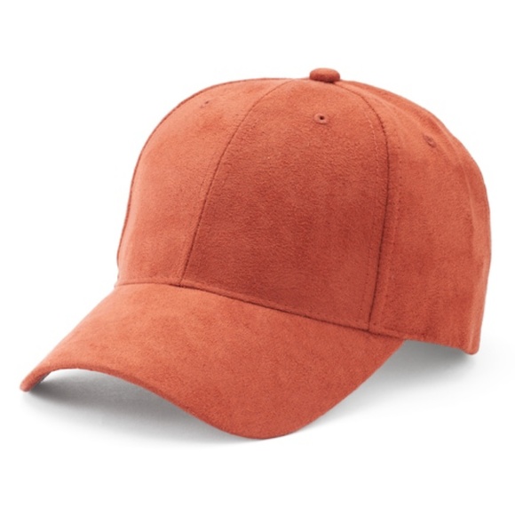 burnt orange baseball cap